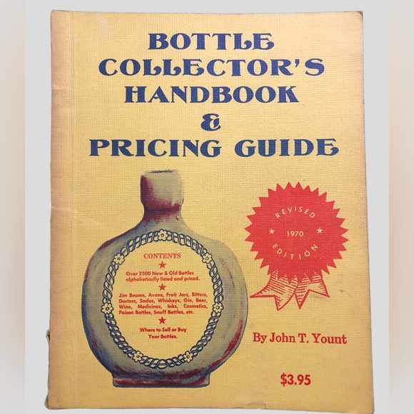 Vintage Book Bottle Collectors Handbook & Price Guide 1970 Editio… - Picture 1 of 5